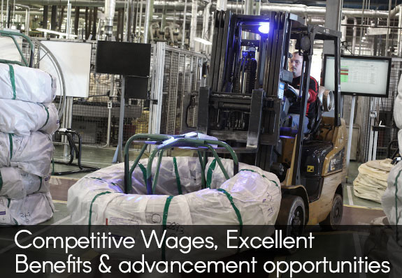 competitive wages  and the opportunity for  advancement